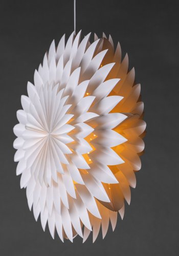 VENTURE DESIGN Storlien loftlampe - hvid papir (60cm)