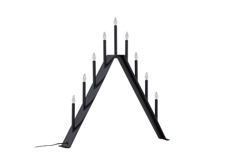 VENTURE DESIGN re bordlampe - sort stl (64cm)