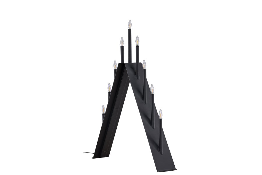 VENTURE DESIGN re bordlampe - sort stl (64cm)