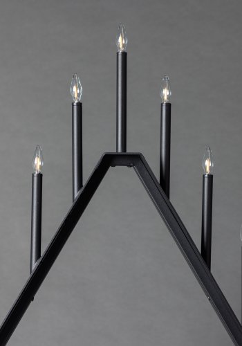 VENTURE DESIGN re bordlampe - sort stl (64cm)