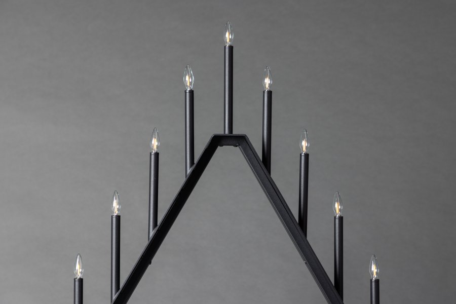 VENTURE DESIGN re bordlampe - sort stl (64cm)