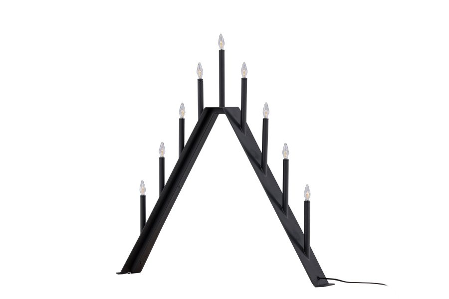 VENTURE DESIGN re bordlampe - sort stl (64cm)