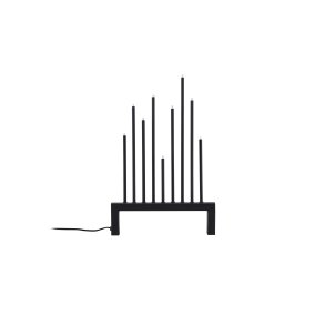 VENTURE DESIGN Vallsen bordlampe - sort stl (27cm)