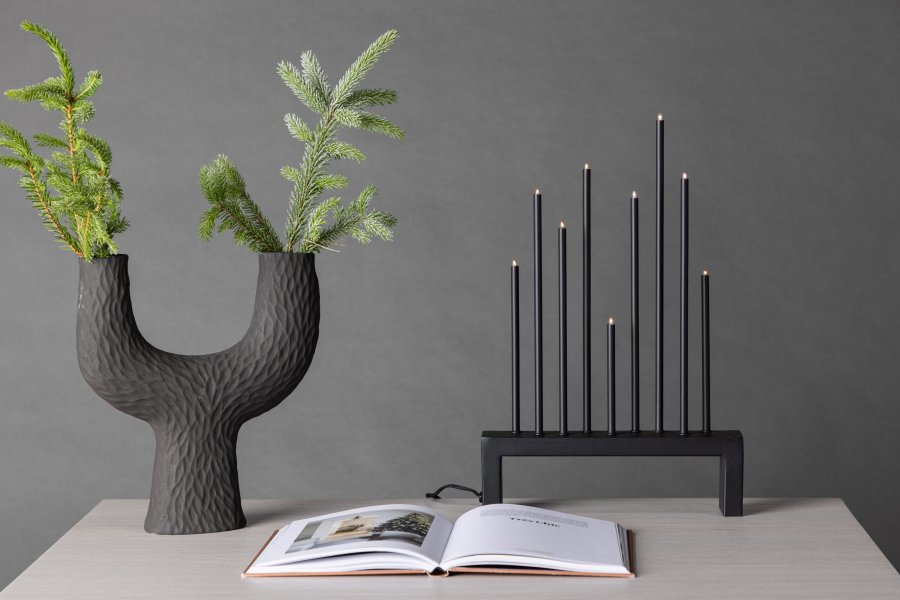 VENTURE DESIGN Vallsen bordlampe - sort stl (27cm)