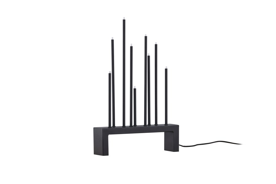 VENTURE DESIGN Vallsen bordlampe - sort stl (27cm)