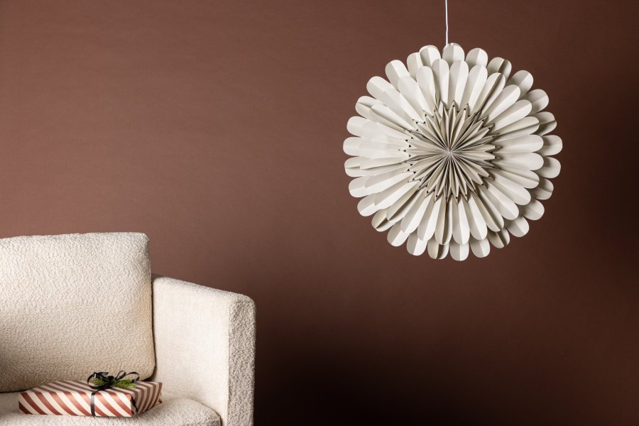 VENTURE DESIGN Järvsön loftlampe - beige papir (60)