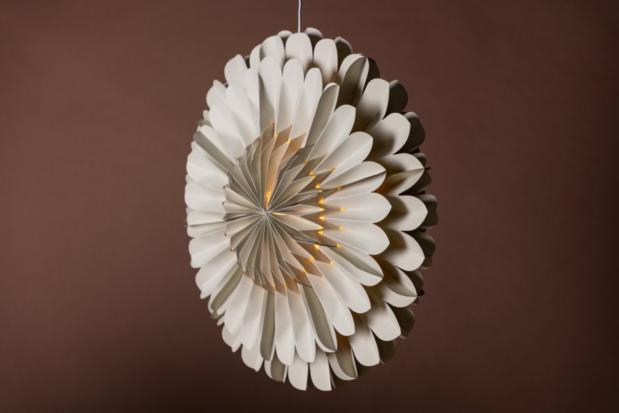 VENTURE DESIGN Järvsön loftlampe - beige papir (60)