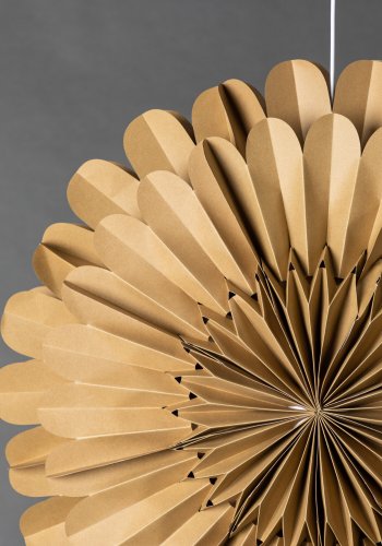 VENTURE DESIGN Järvsön loftlampe - brun papir (60)