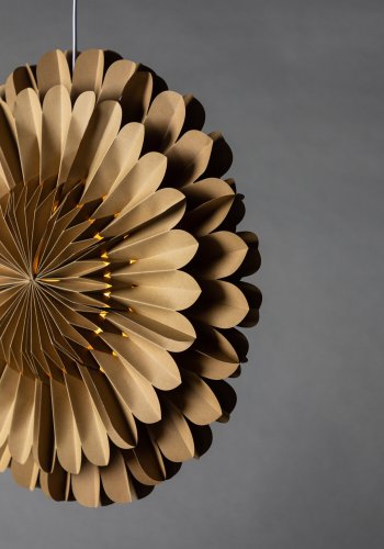 VENTURE DESIGN Järvsön loftlampe - brun papir (60)