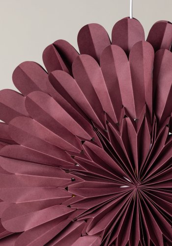 VENTURE DESIGN Järvsön loftlampe - mrkerd papir (60)