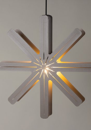 VENTURE DESIGN Säfsen loftlampe - mocca stl (60cm)