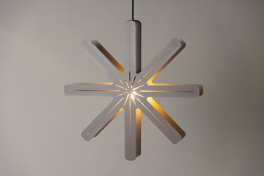 VENTURE DESIGN Säfsen loftlampe - mocca stl (60cm)