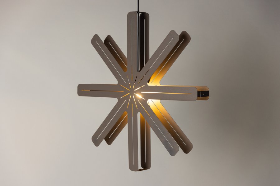 VENTURE DESIGN Säfsen loftlampe - mocca stl (80cm)