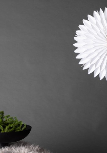 VENTURE DESIGN Storlien loftlampe - hvid papir (46cm)