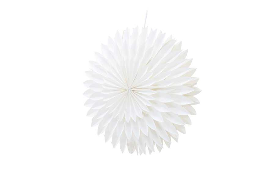 VENTURE DESIGN Storlien loftlampe - hvid papir (46cm)