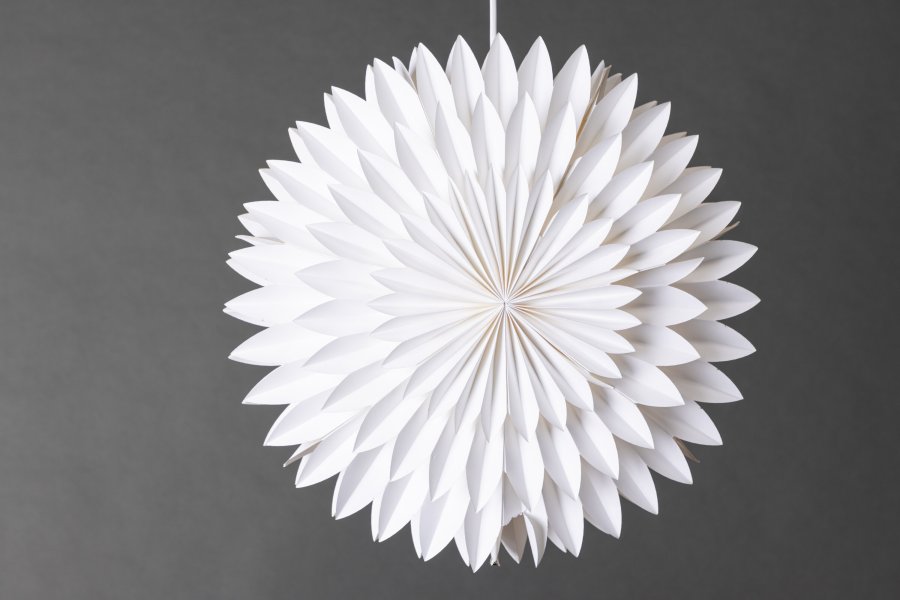 VENTURE DESIGN Storlien loftlampe - hvid papir (46cm)