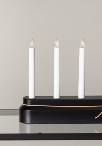 VENTURE DESIGN Näsfjället bordlampe - sort fyrretr