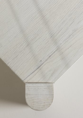 VENTURE DESIGN Rogaland sofabord, kvadratisk - hvidvasket MDF (100x100)