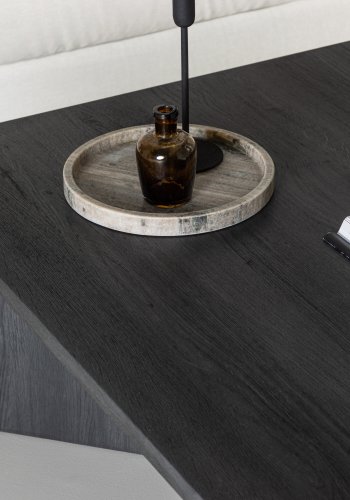 VENTURE DESIGN Rogaland sofabord, kvadratisk - mocca MDF (100x100)