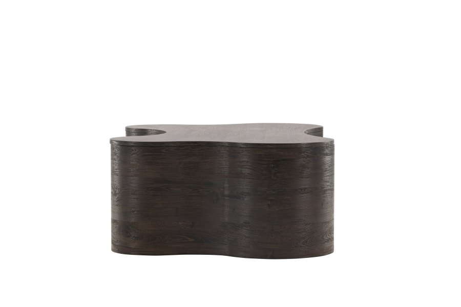 VENTURE DESIGN Larvik sofabord, rektangulr - mokka finér (130x90)