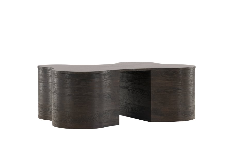 VENTURE DESIGN Larvik sofabord, rektangulr - mokka finér (130x90)