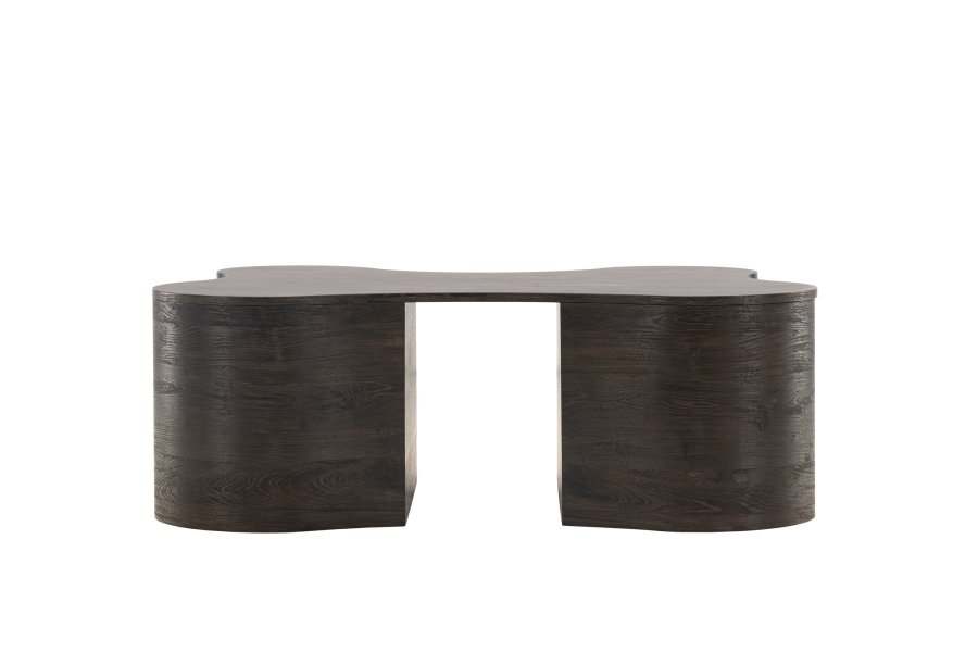 VENTURE DESIGN Larvik sofabord, rektangulr - mokka finér (130x90)