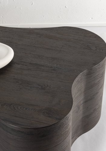 VENTURE DESIGN Larvik sofabord, rektangulr - mokka finér (130x90)