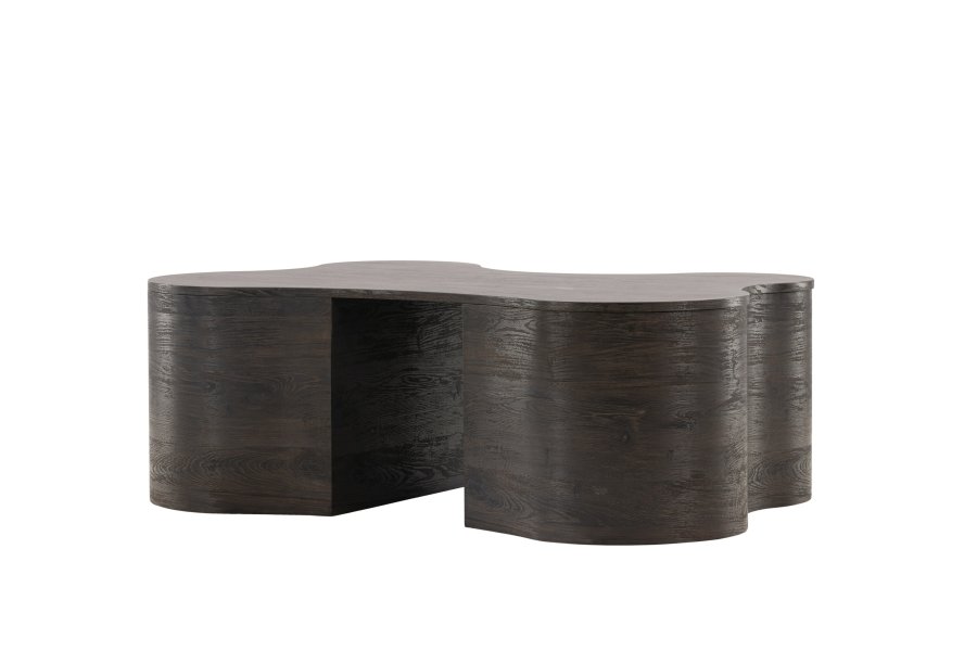 VENTURE DESIGN Larvik sofabord, rektangulr - mokka finér (130x90)