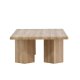 VENTURE DESIGN Lillehammer sofabord, rektangulr - natur MDF finér (140x80)