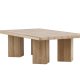 VENTURE DESIGN Lillehammer sofabord, rektangulr - natur MDF finér (140x80)