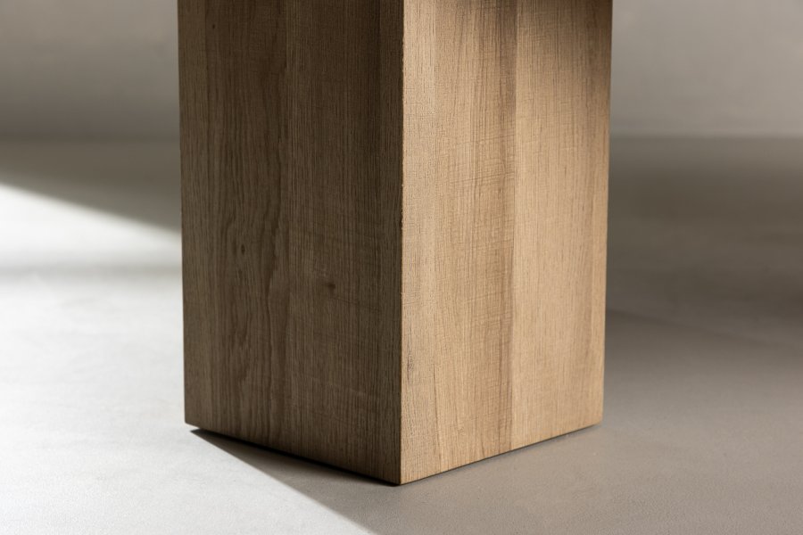 VENTURE DESIGN Lillehammer sofabord, rektangulr - natur MDF finér (140x80)