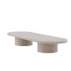 VENTURE DESIGN Narvik sofabord, rektangulr - beige 3D-papir MDF (190x60)