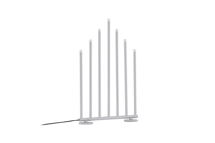 VENTURE DESIGN Björnfjället bordlampe, m. dmpning - mat slv stl (50cm)