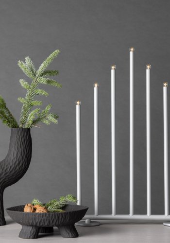 VENTURE DESIGN Björnfjället bordlampe, m. dmpning - mat slv stl (50cm)