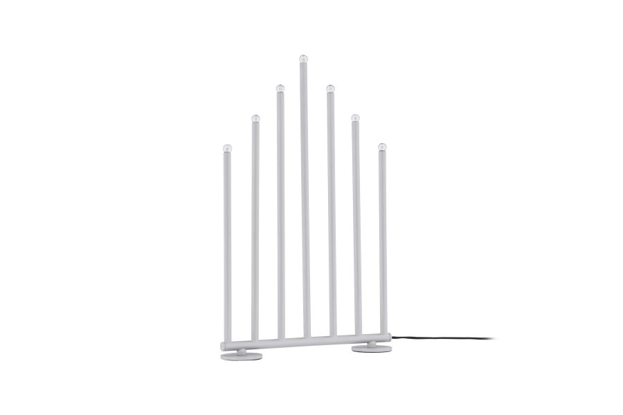 VENTURE DESIGN Björnfjället bordlampe, m. dmpning - mat slv stl (50cm)