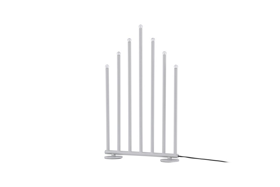 VENTURE DESIGN Björnfjället bordlampe, m. dmpning - mat slv stl (50cm)