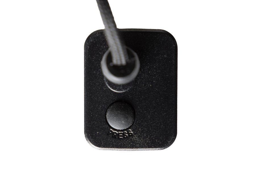 VENTURE DESIGN Björnfjället bordlampe, m. dmpning - mat sort stl (40cm)