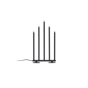 VENTURE DESIGN Björnfjället bordlampe, m. dmpning - mat sort stl (40cm)