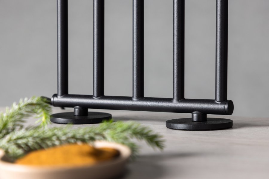 VENTURE DESIGN Björnfjället bordlampe, m. dmpning - mat sort stl (40cm)