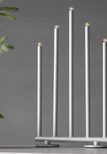 VENTURE DESIGN Björnfjället bordlampe, m. dmpning - mat slv stl (40cm)