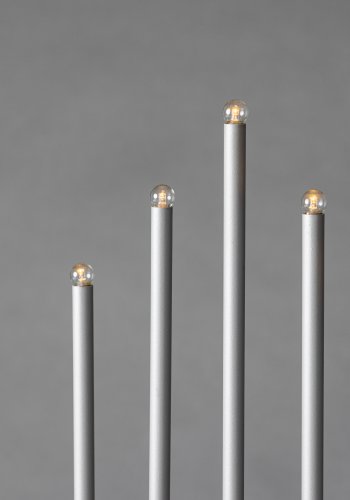 VENTURE DESIGN Björnfjället bordlampe, m. dmpning - mat slv stl (40cm)