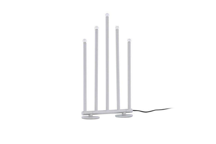 VENTURE DESIGN Björnfjället bordlampe, m. dmpning - mat slv stl (40cm)