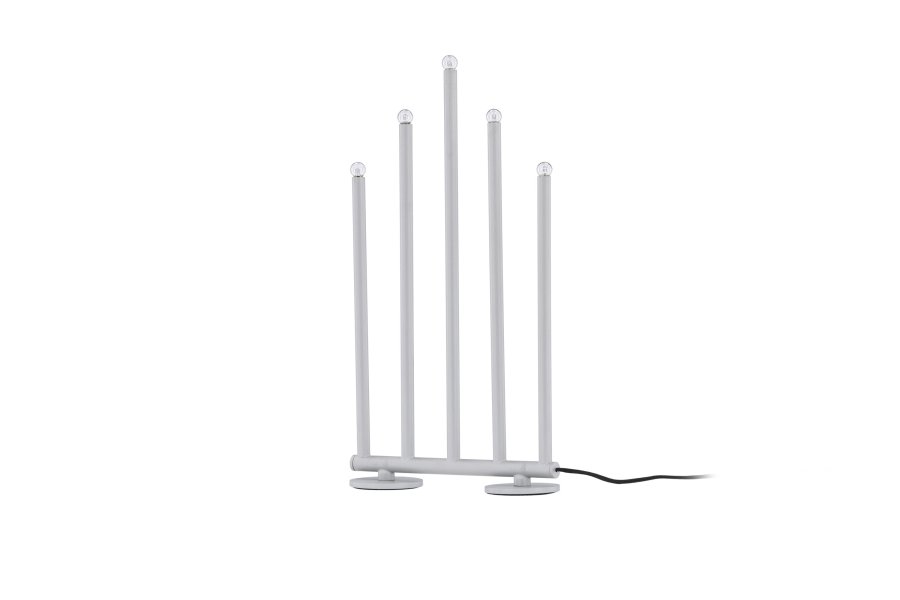 VENTURE DESIGN Björnfjället bordlampe, m. dmpning - mat slv stl (40cm)