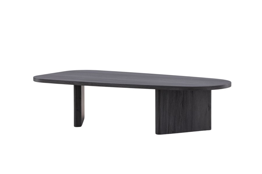VENTURE DESIGN Grönvik sofabord - sort MDF (130x65)