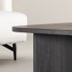 VENTURE DESIGN Grönvik sofabord - sort MDF (130x65)