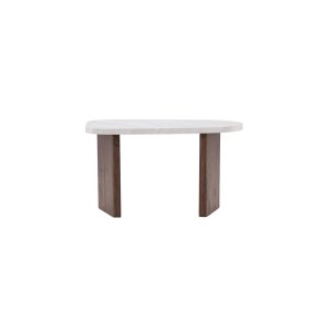 VENTURE DESIGN Grönvik sidebord - lysegr betonlook og mocca MDF (70x45)