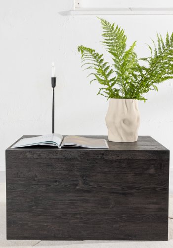 VENTURE DESIGN York sofabord, rektangulr - mokka 3D-papir MDF (80x60)