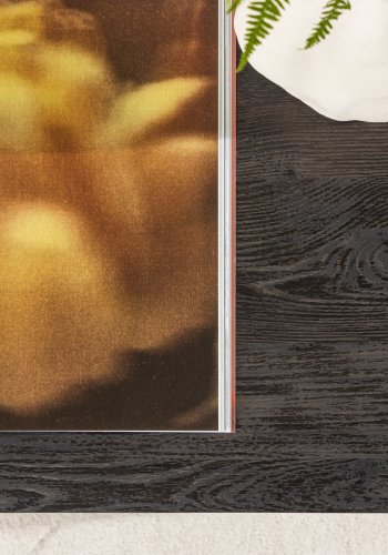 VENTURE DESIGN York sofabord, rektangulr - mokka 3D-papir MDF (80x60)