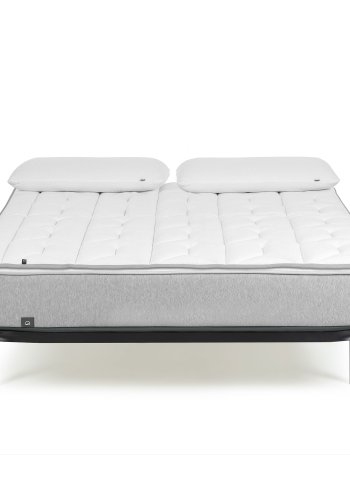 KAVE HOME Talo sengebund uden ben, m. lameller - gr metal (90x190)