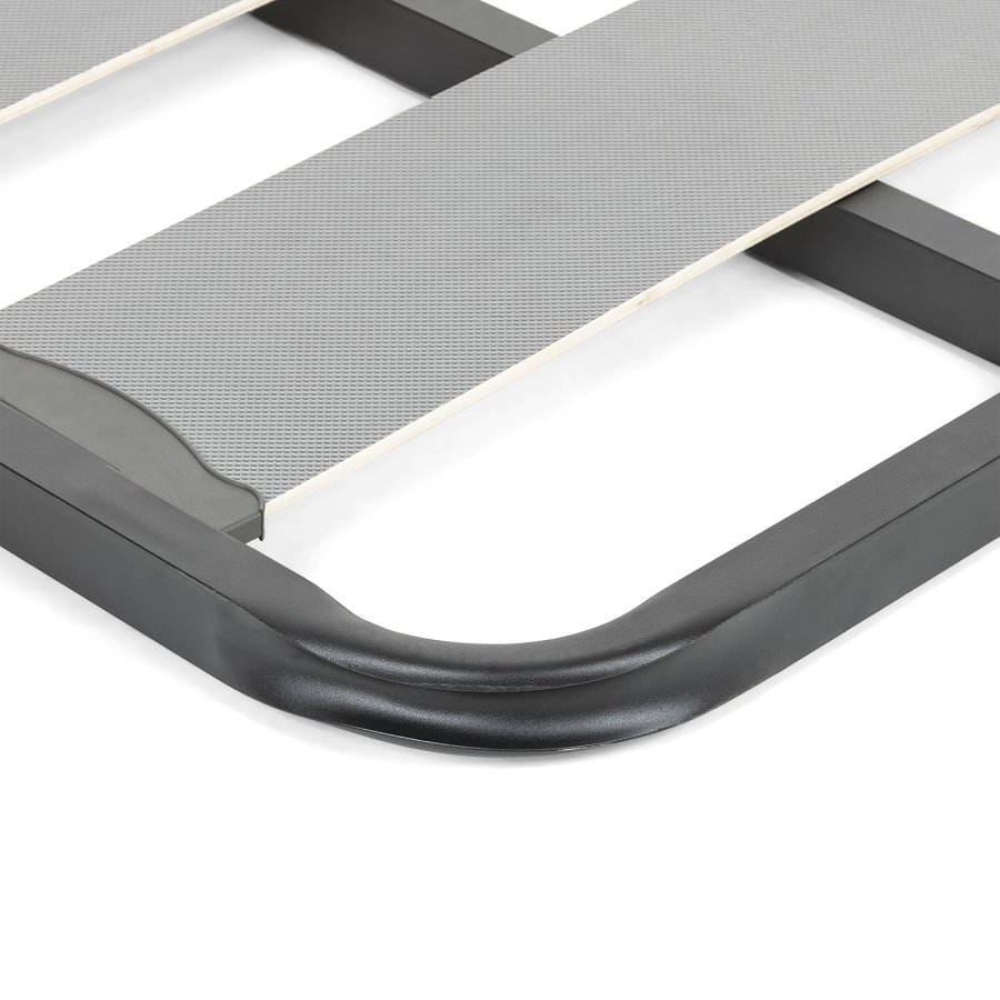 KAVE HOME Talo sengebund uden ben, m. lameller - gr metal (135x190)